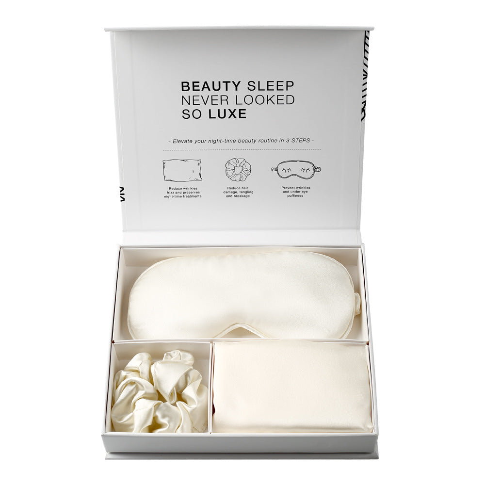 Satin Three-Piece Eye Mask Box Set