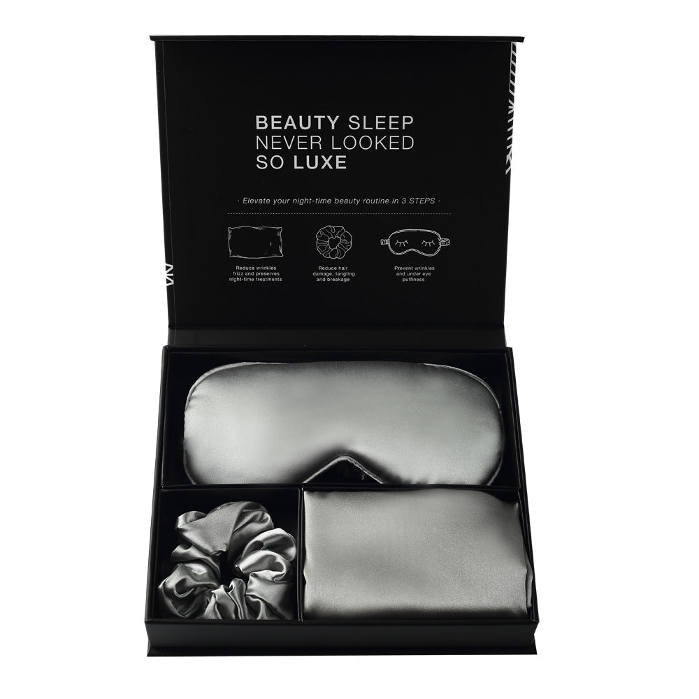 Satin Three-Piece Eye Mask Box Set