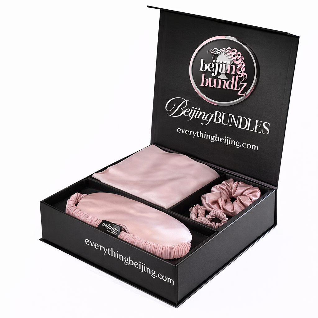 Satin Three-Piece Eye Mask Box Set