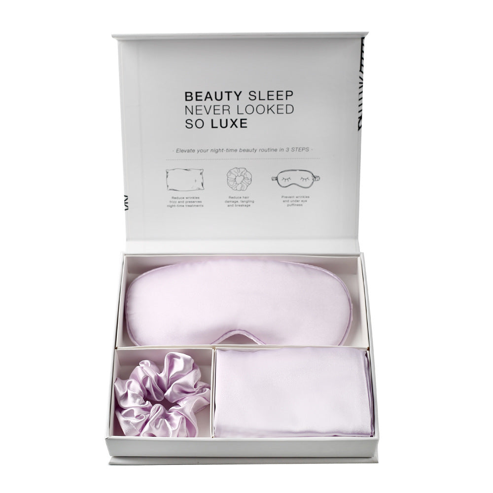 Satin Three-Piece Eye Mask Box Set