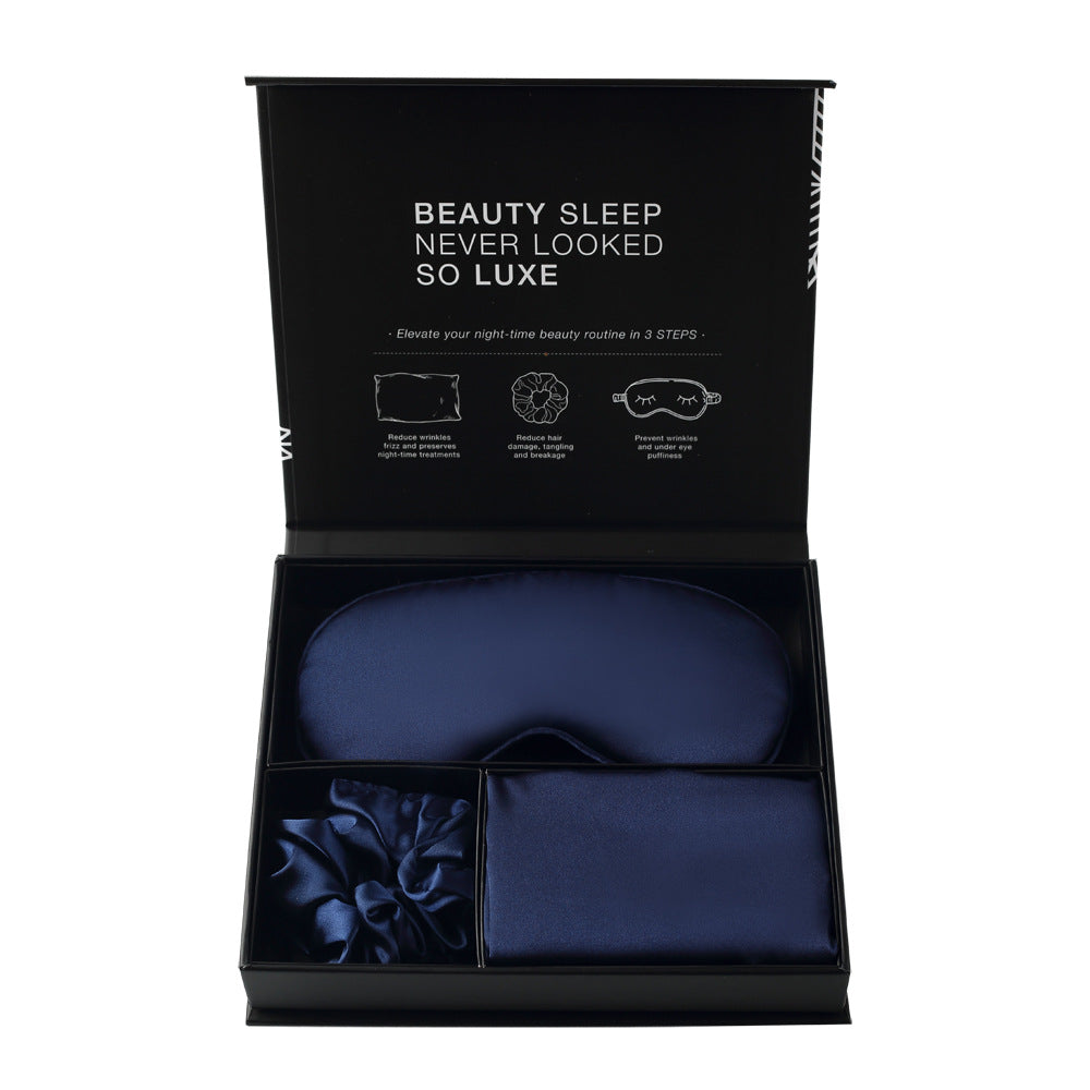 Satin Three-Piece Eye Mask Box Set