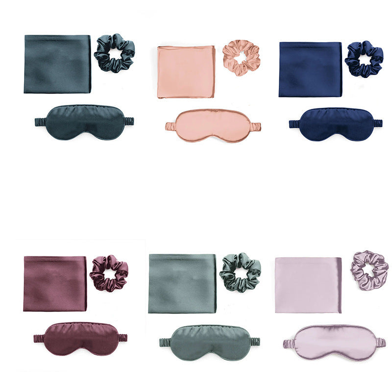 Satin Three-Piece Eye Mask Box Set