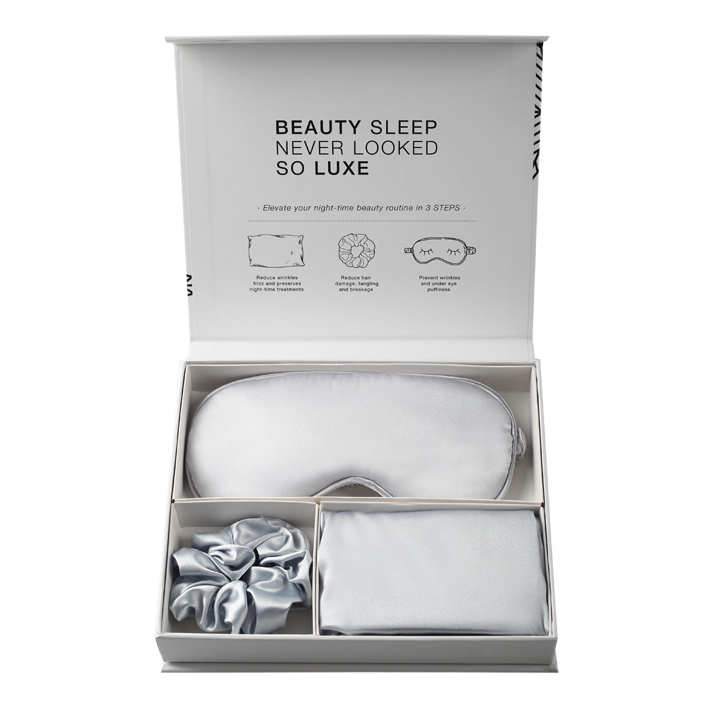 Satin Three-Piece Eye Mask Box Set