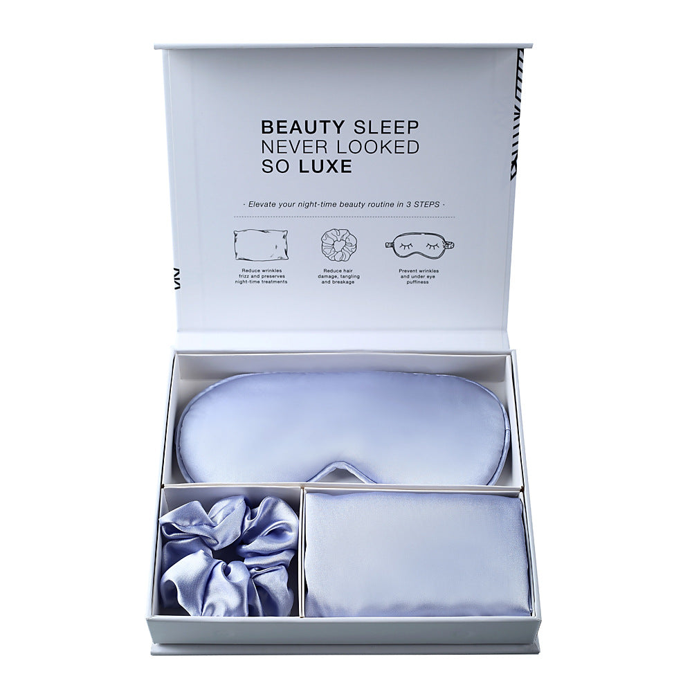 Satin Three-Piece Eye Mask Box Set