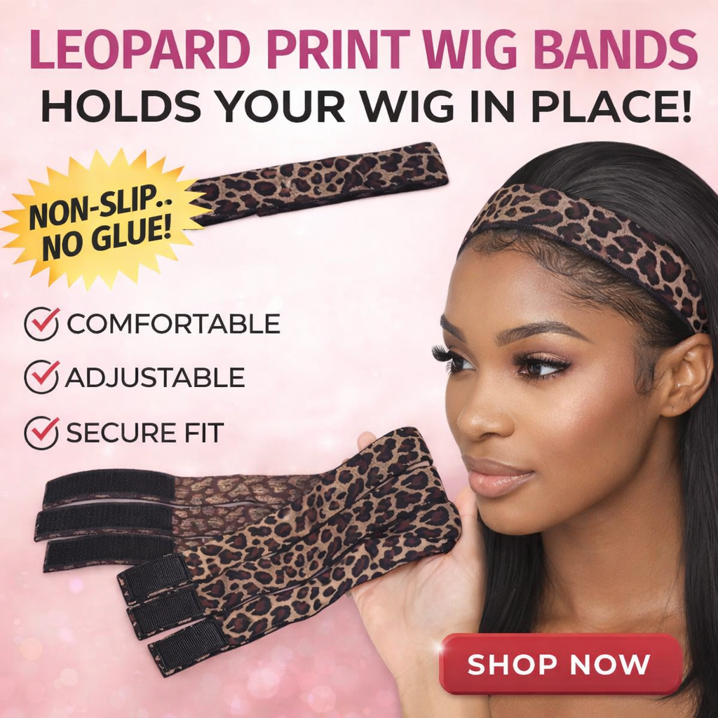 Headgear Elastic Band Wig Edge Fixing Velcro