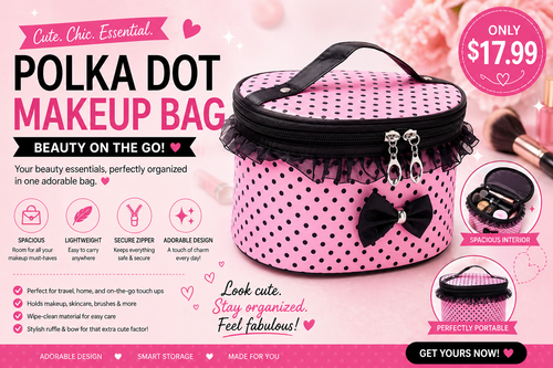 Akeup Cases aleta De aquiagem makeup organizer