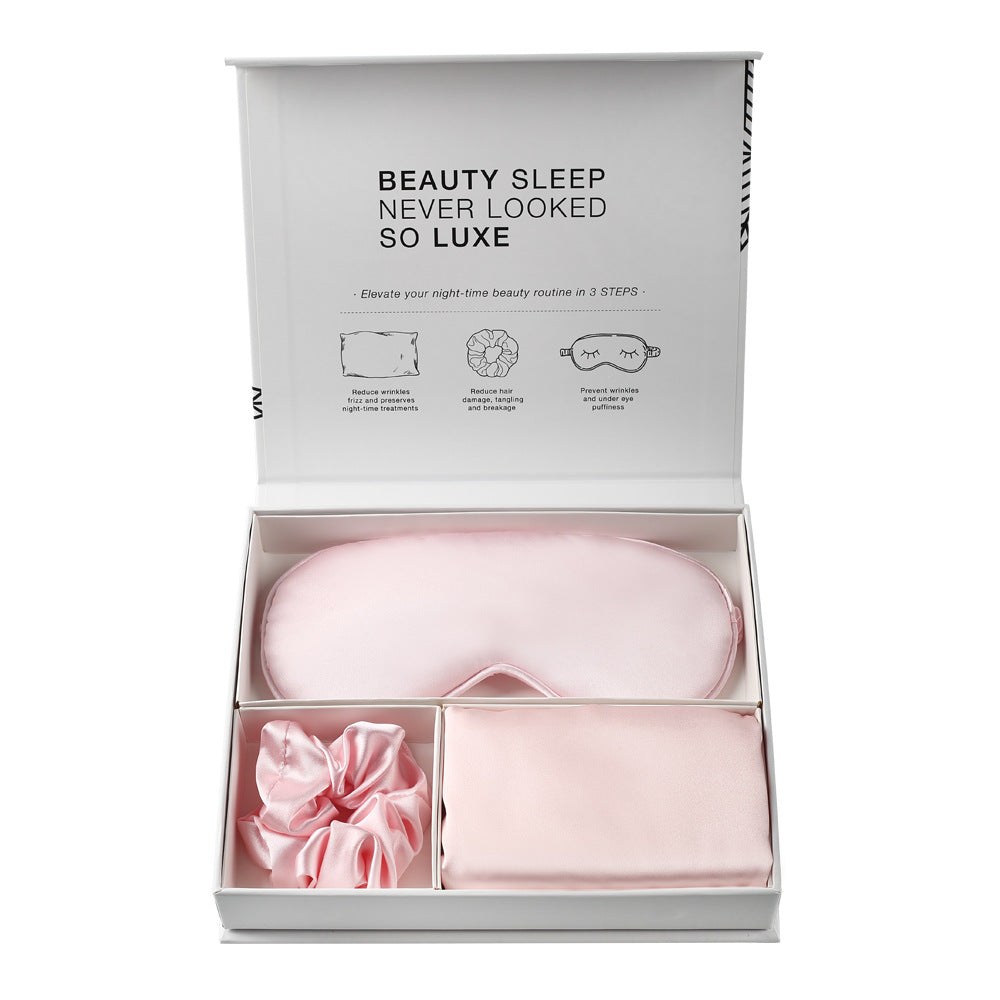 Satin Three-Piece Eye Mask Box Set